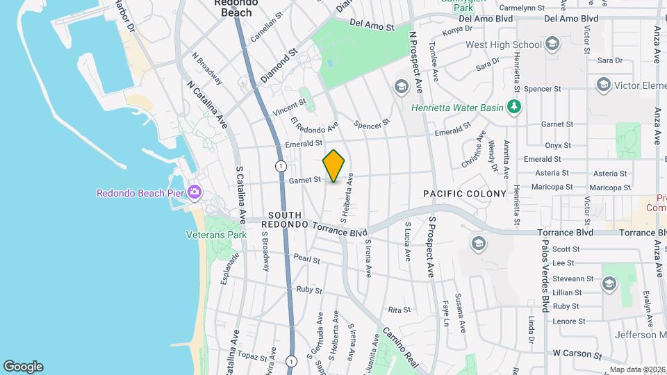 206 S Guadalupe Ave, Unit #A Mapa y Detalles de la Ubicación