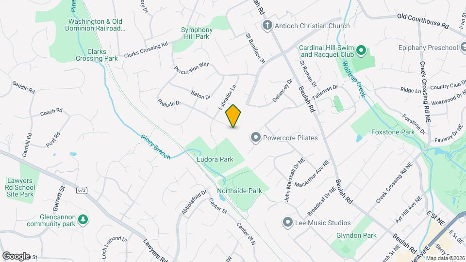 1700 Prelude Dr Map and Location Details