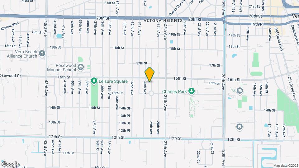 1565 29th Ave Map and Location Details