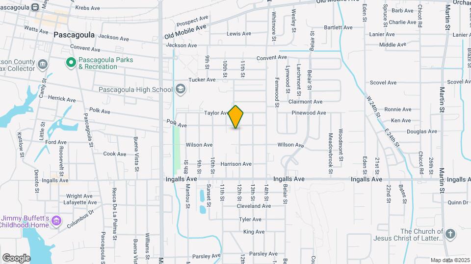 2303 12th St Map and Location Details