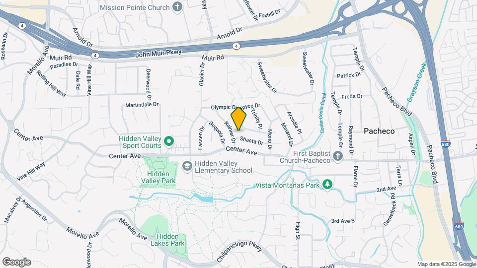 2111 Shasta Dr Map and Location Details