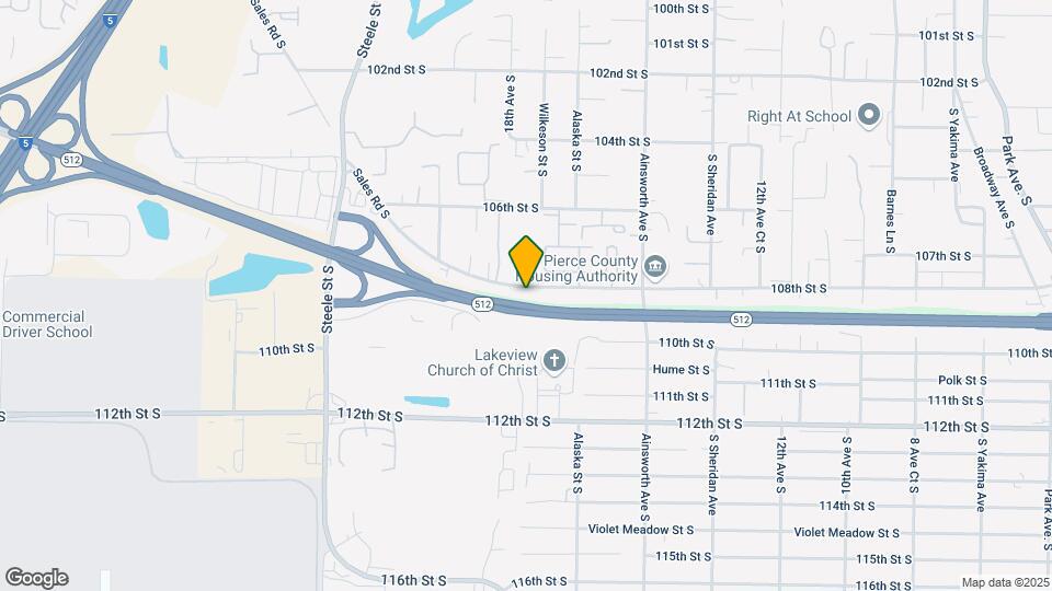 Cedar Crest Apartments Map and Location Details