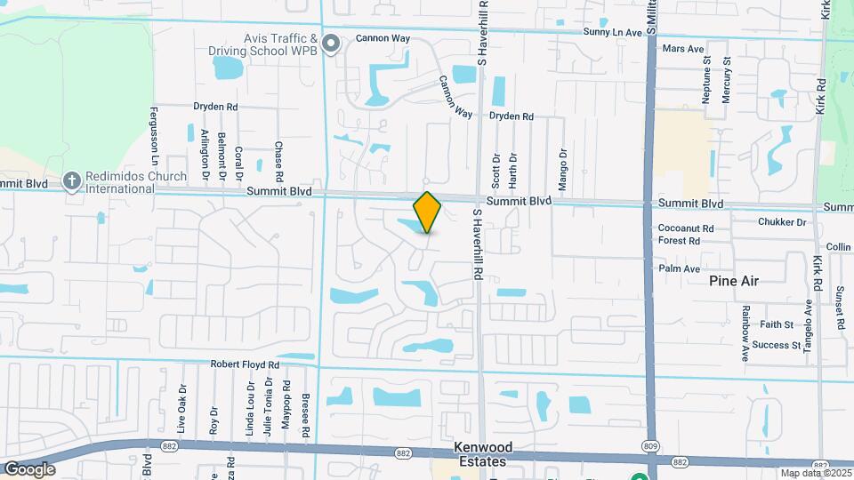 1031 Summit Pl Cir Map and Location Details