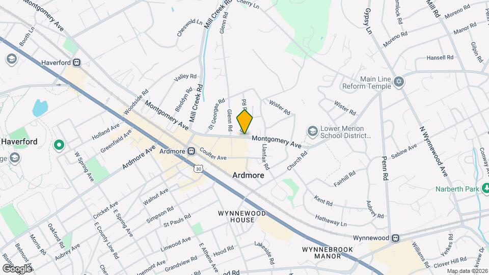 116 E Montgomery Ave Apartments and Nearby Ardmore Apartments For Rent