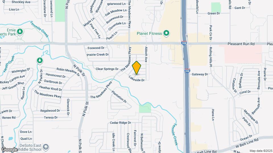 1104 Miramar Ave Map and Location Details