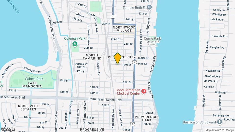 522 18th St, Unit 012 Map and Location Details