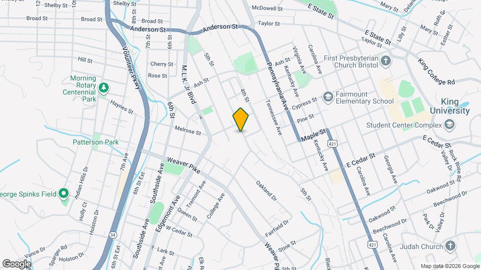 818 5th St Map and Location Details