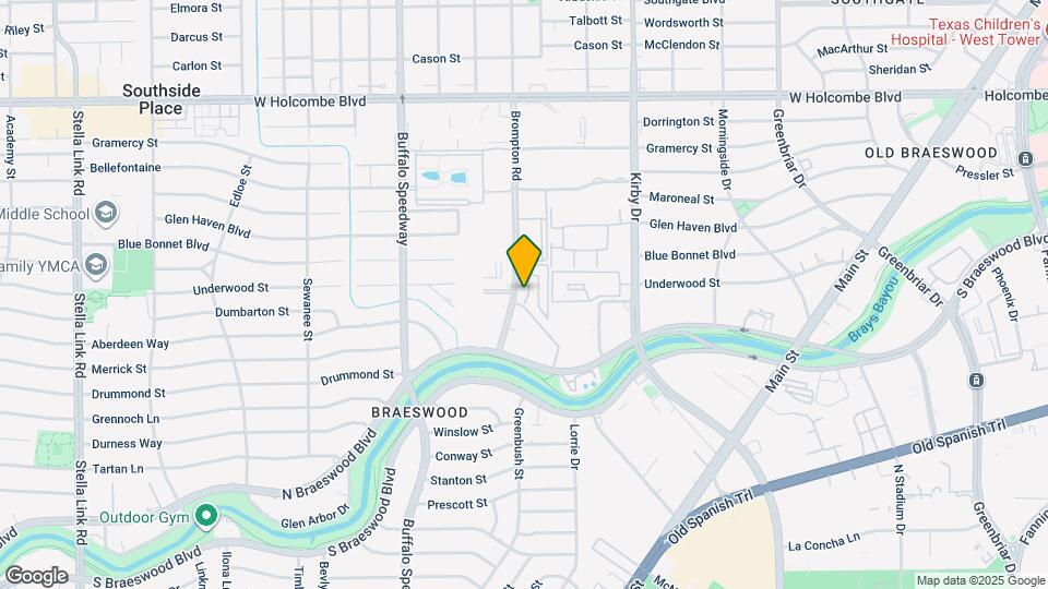 7547 Brompton St Map and Location Details