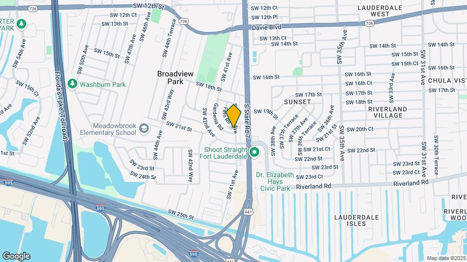 1990-2000 Gardenia Rd Map and Location Details