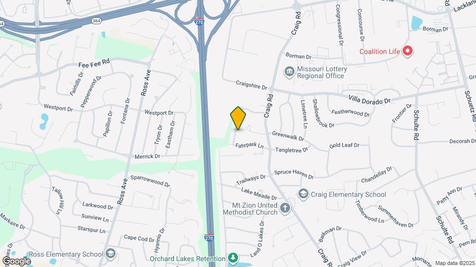 1638 Preston Park Ln Map and Location Details