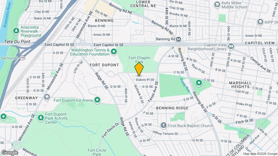 4336 Dubois Pl SE Map and Location Details
