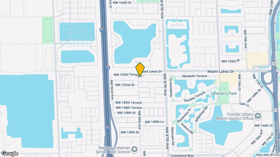 15251 NW 89th Ave Map and Location Details