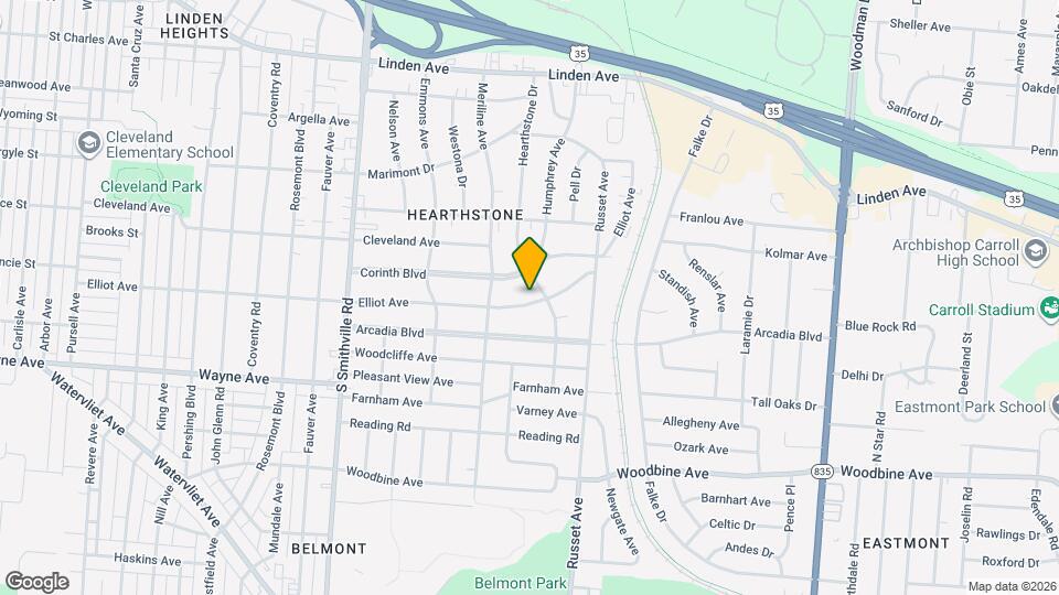 4351 Elliot Ave Map and Location Details