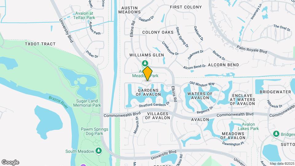 5914 Garden Hills Dr Map and Location Details