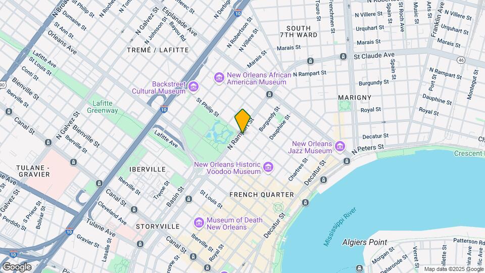 1030 Saint Philip St Map and Location Details