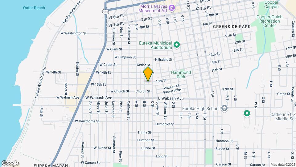 115 15th St Mapa y Detalles de la Ubicación