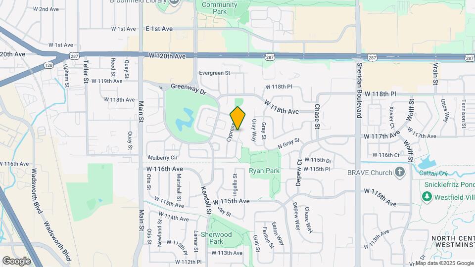 449 Hickory Pl Map and Location Details