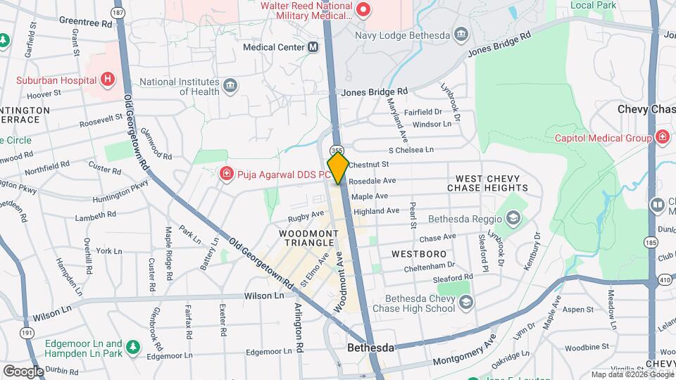 8218 Wisconsin Ave, Unit SI ID1506366P Map and Location Details