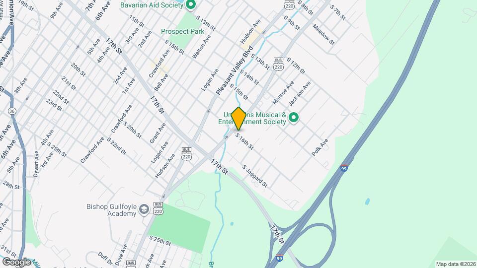 1110 S 16th St Mapa y Detalles de la Ubicación