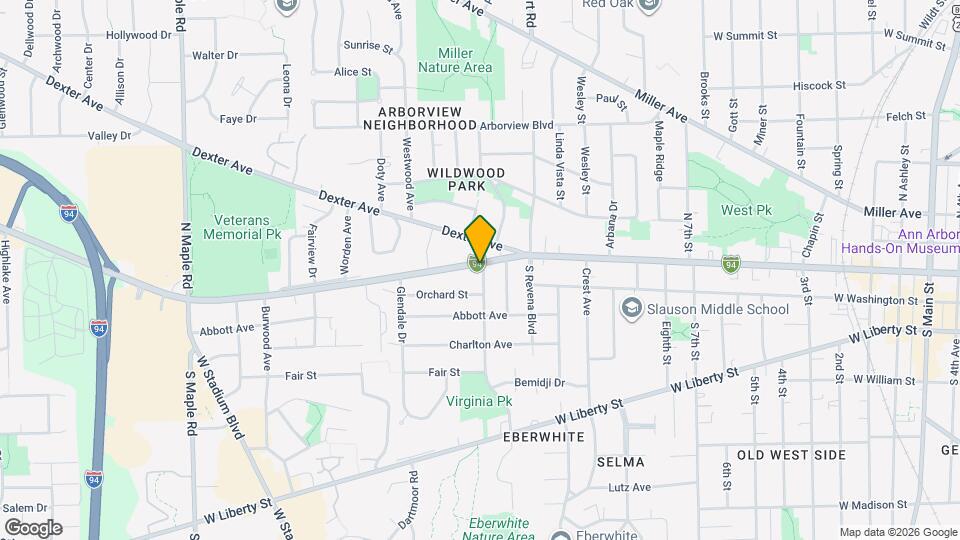 1705 Jackson Ave Map and Location Details