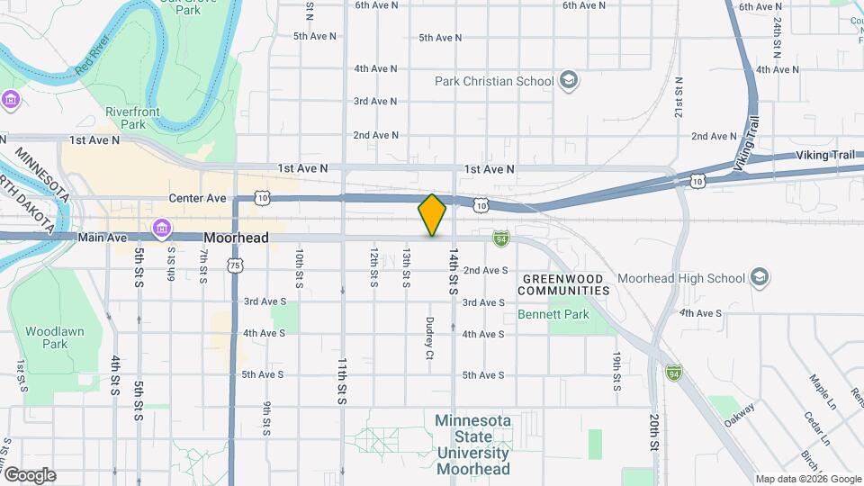 Almond Apartments Map and Location Details