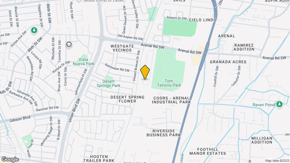1934 Tierra De La Luna Dr SW Map and Location Details
