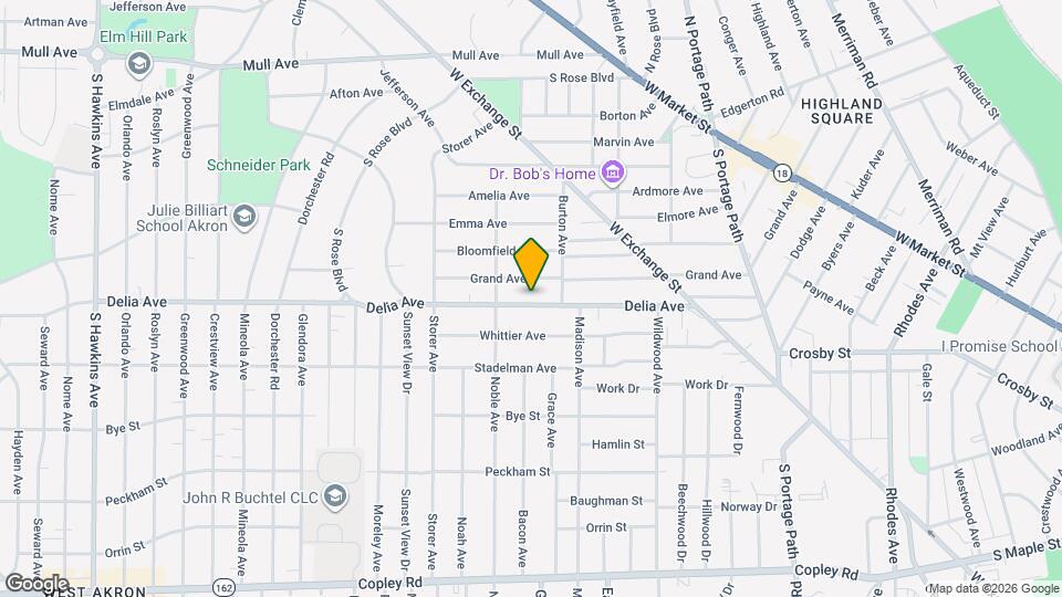 1007 Delia Ave Map and Location Details