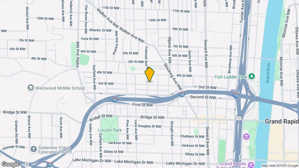 869 3rd St NW Map and Location Details