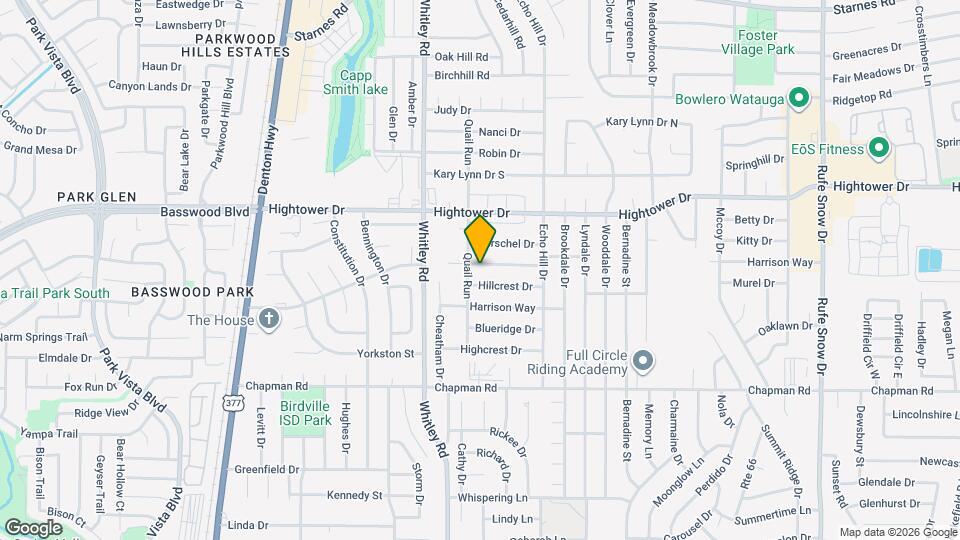 6004 Ridgecrest Dr Map and Location Details