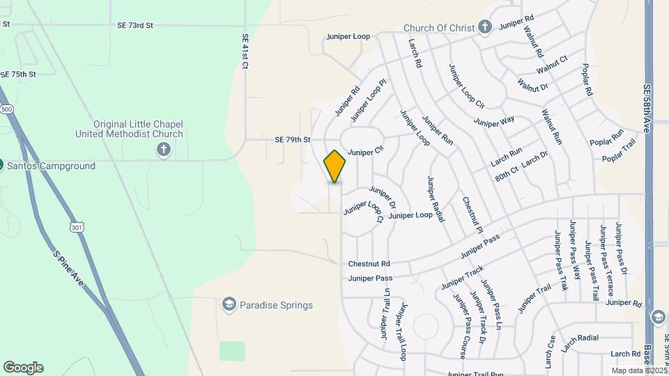 8154 Juniper Rd Map and Location Details