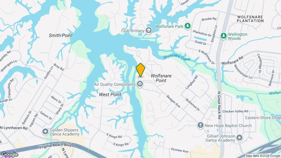 2620 Cove Point Pl Map and Location Details