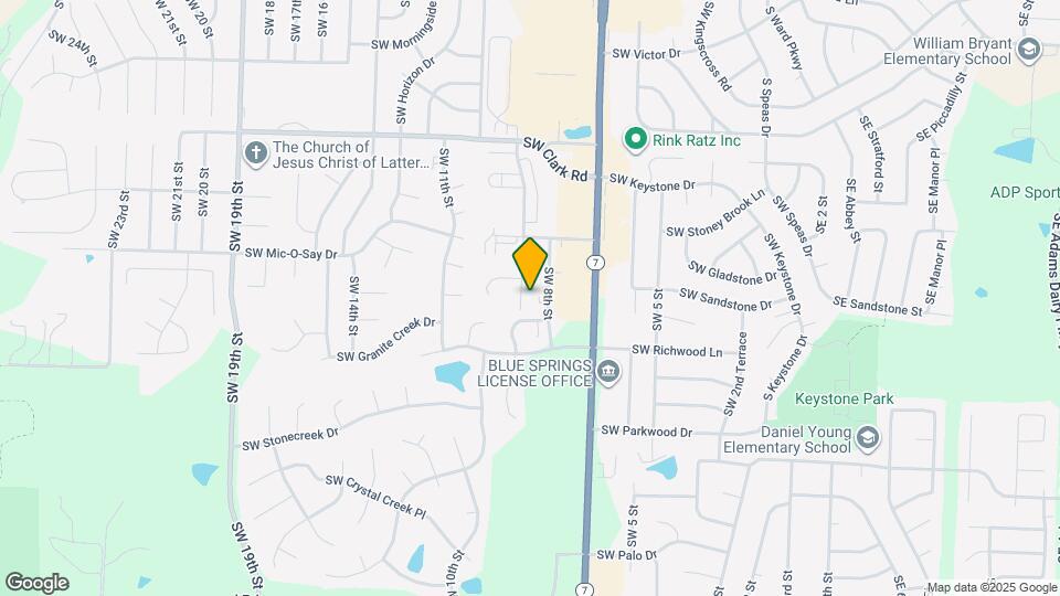 2100 SW 9th St Map and Location Details