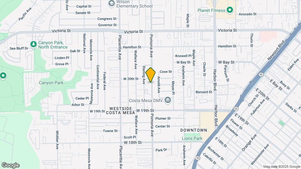 Pomona Townhouse Apartments Mapa y Detalles de la Ubicación