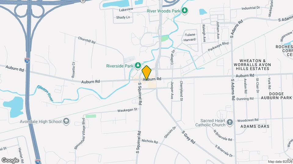 The Webster Map and Location Details