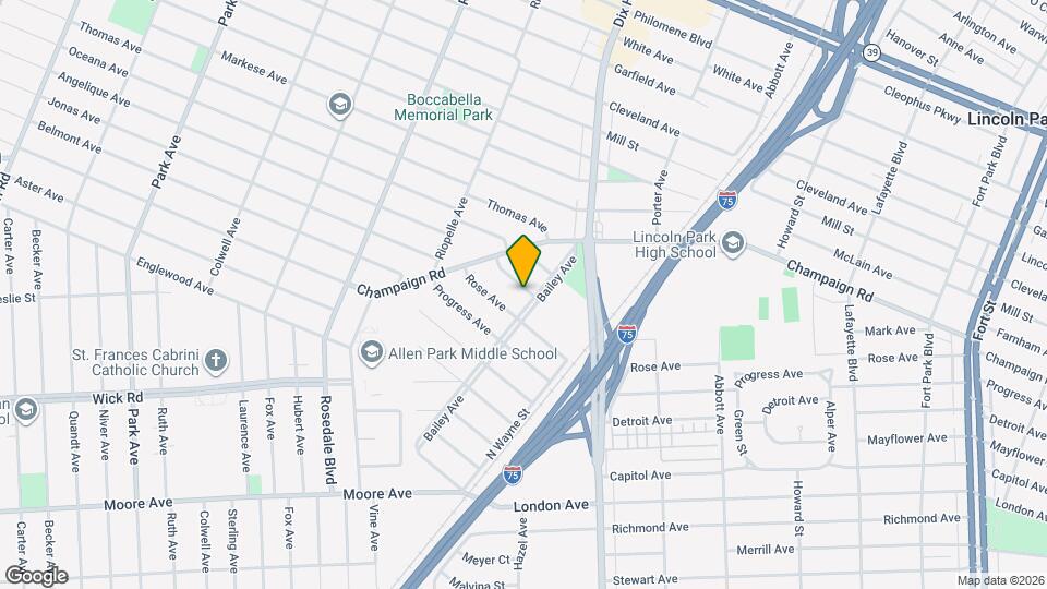 2279 Mark Ave Map and Location Details