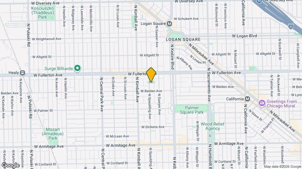 2321 N Spaulding Ave, Unit 1A Mapa y Detalles de la Ubicación