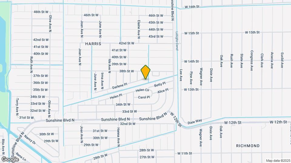 2601 Darlene Pl Map and Location Details