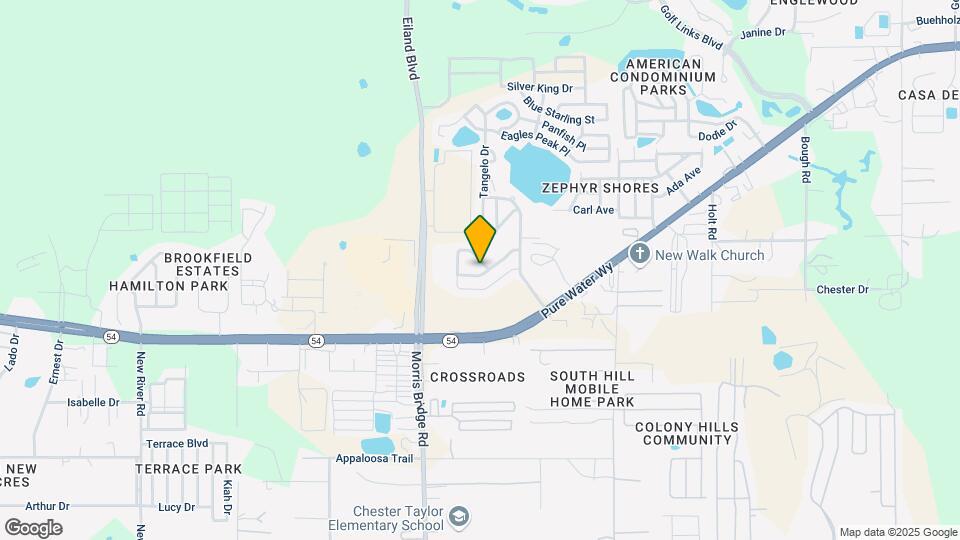 Crystal Lake - Zephyrhills-A 55+ Community Mapa y Detalles de la Ubicación