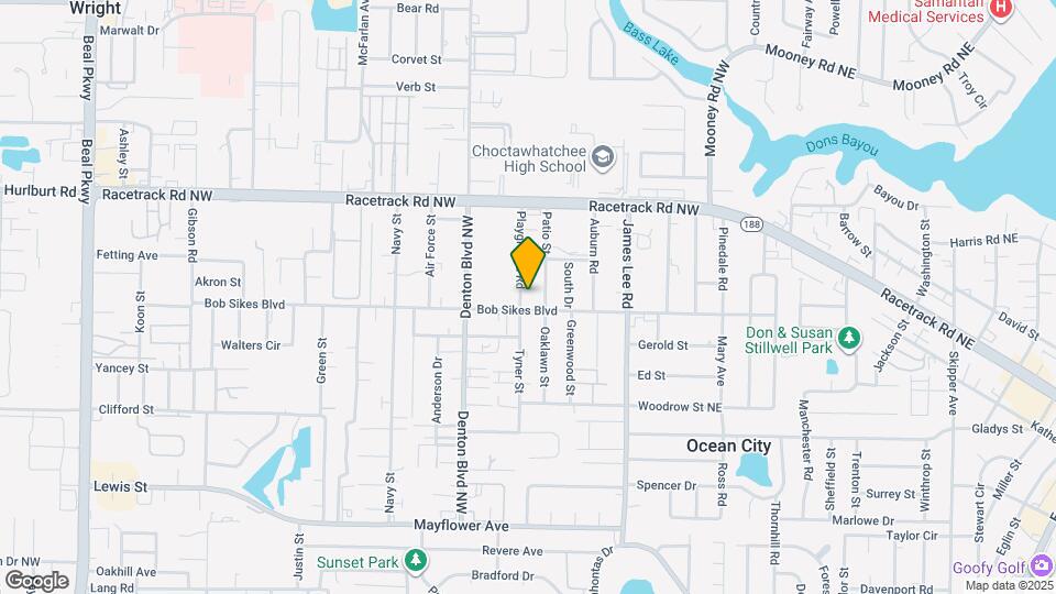 801 Playground Rd Map and Location Details