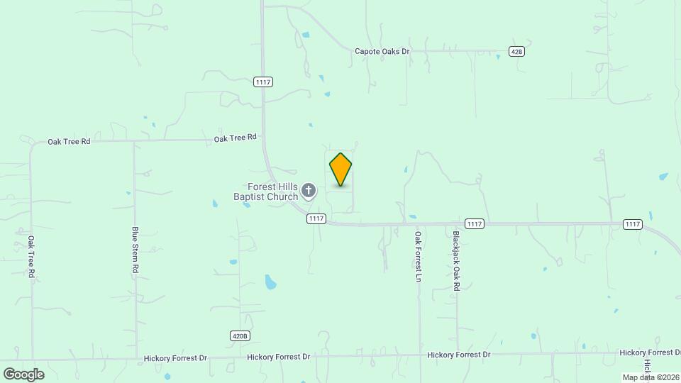 3709 Pin Oak Ln Map and Location Details