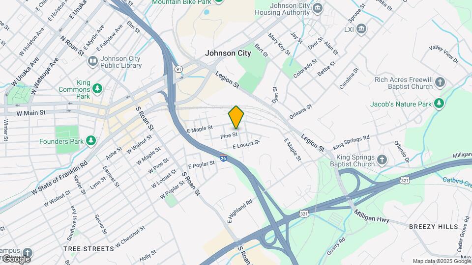 908 Afton St Map and Location Details