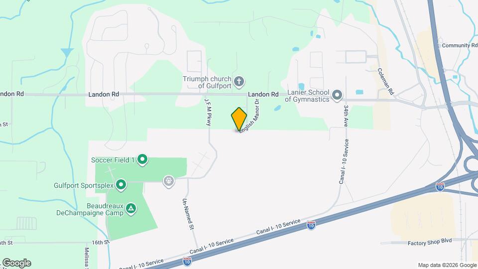 10277 English Manor Dr Map and Location Details