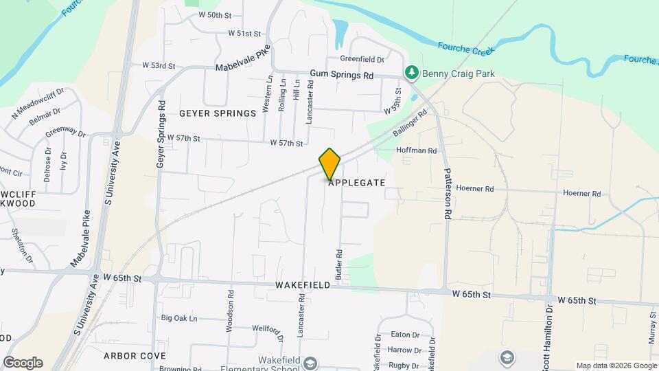 5913 Lyndell Dr Map and Location Details