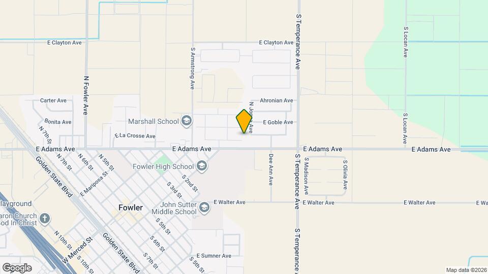 890 E La Crosse Ave Map and Location Details