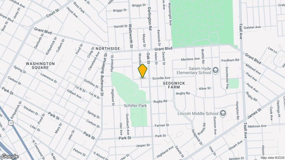 126 Woodruff Ave, Unit 2 Map and Location Details