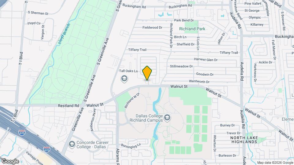 1238 Richland Oaks Dr Map and Location Details