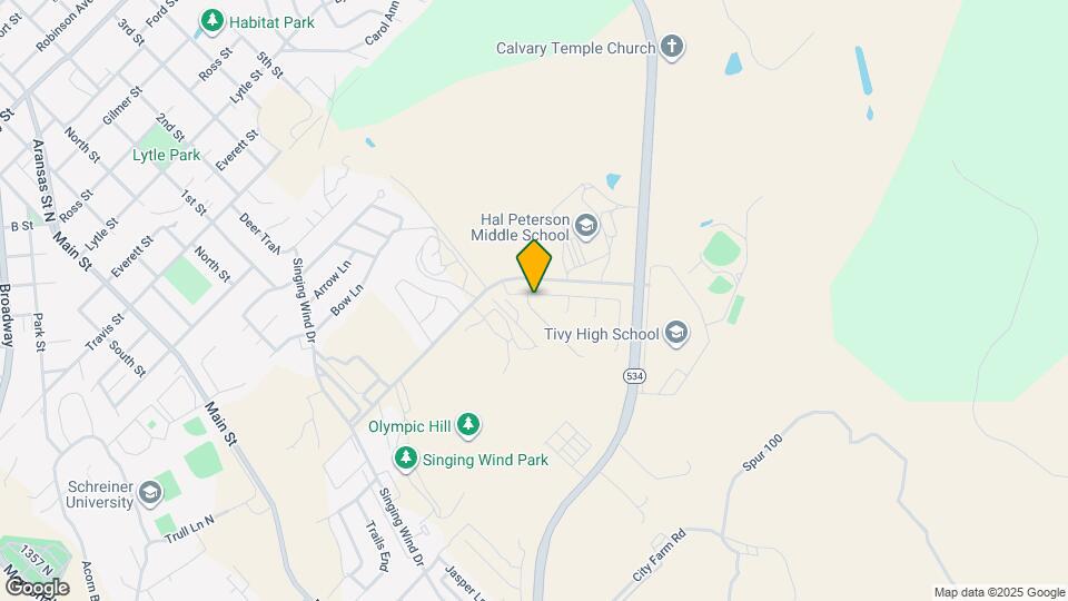 1209 Moraine Pl Map and Location Details