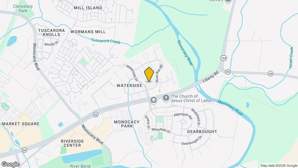 8204 Blue Heron Dr Map and Location Details