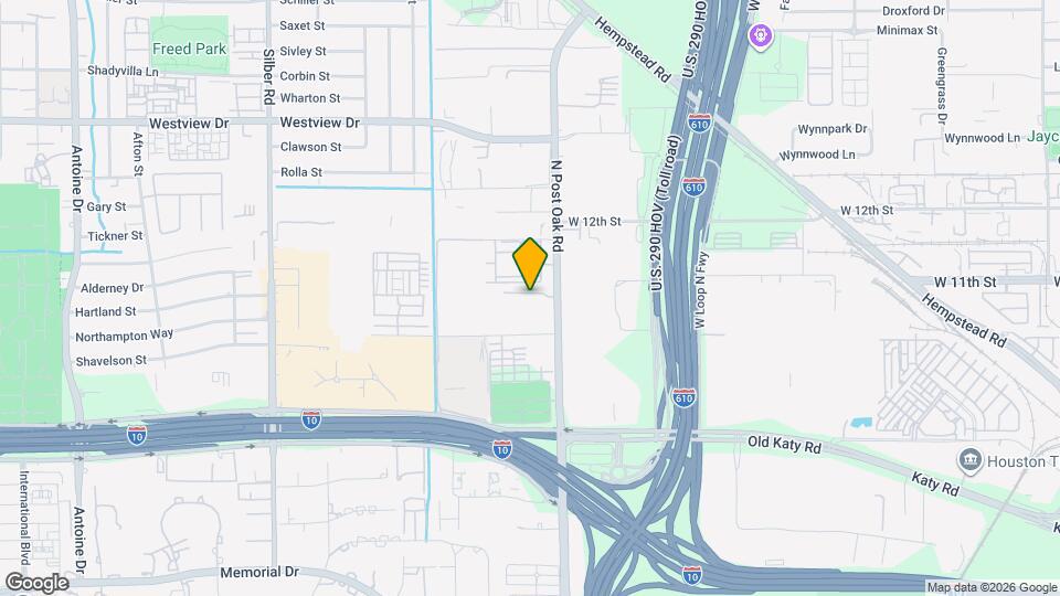 6019 Post Oak Green Ln Mapa y Detalles de la Ubicación