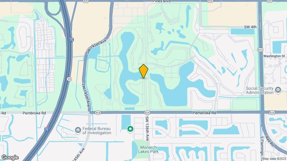13705 SW 12th St Mapa y Detalles de la Ubicación